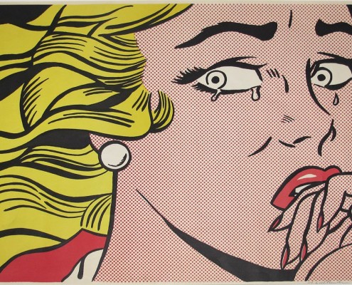 Crying Girl | 1963 | Image of Artists' work.