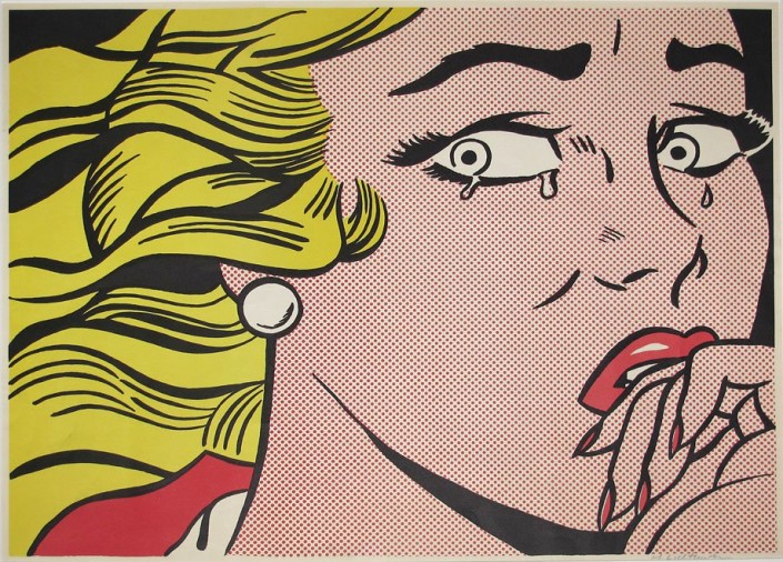 Crying Girl | 1963 | Image of Artists' work.