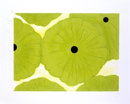 Donald Sultan | Six Greens | 2006 | Image of Artists' work.