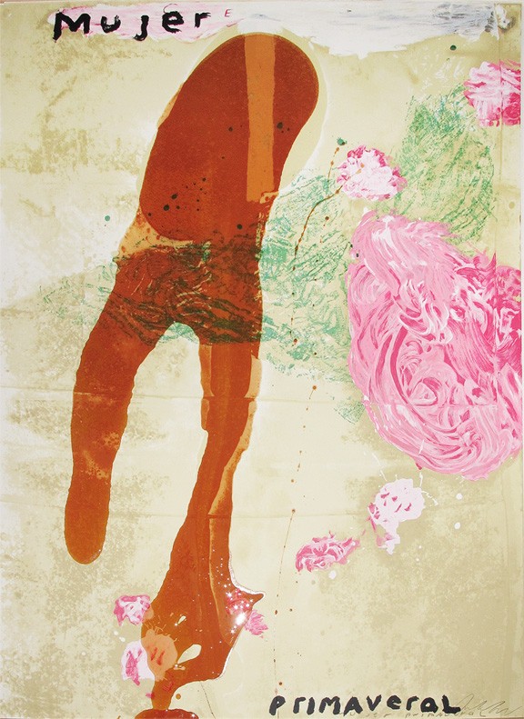 Julian Schnabel | Mujer Primaveral | Sexual Spring-Like Winter Series | 1995 | Image of Artists' work.
