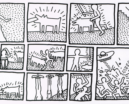 Keith Haring | The Blueprint drawings 1 | 1990 | Image of Artists' work.
