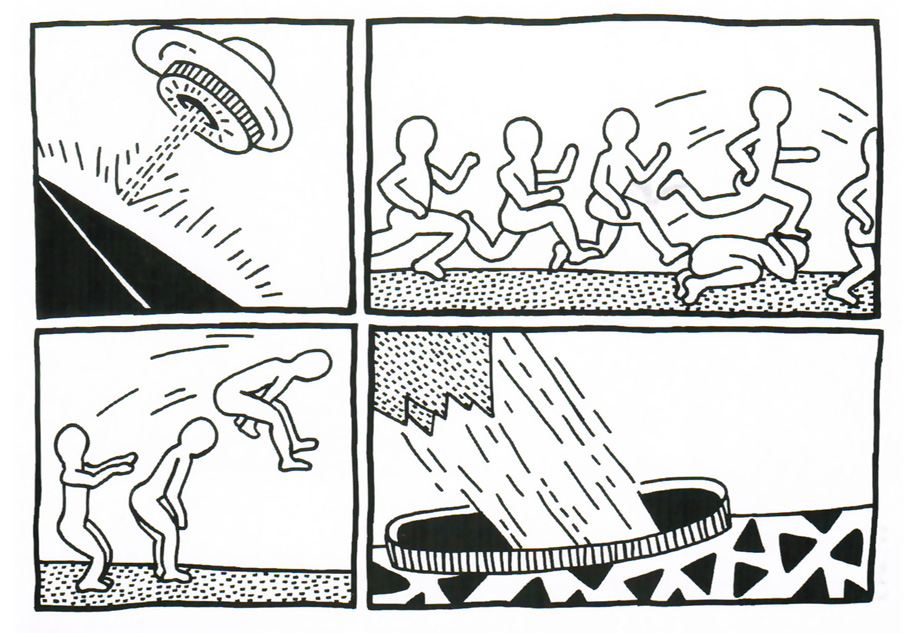 Keith Haring | The Blueprint drawings 3 | 1990 | Image of Artists' work.