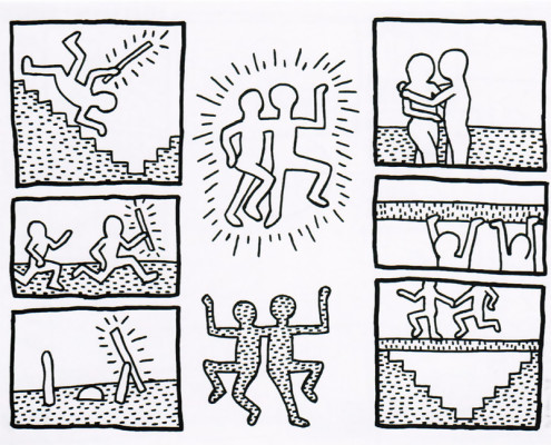 Keith Haring | The Blueprint drawings 10 | 1990 | Image of Artists' work.