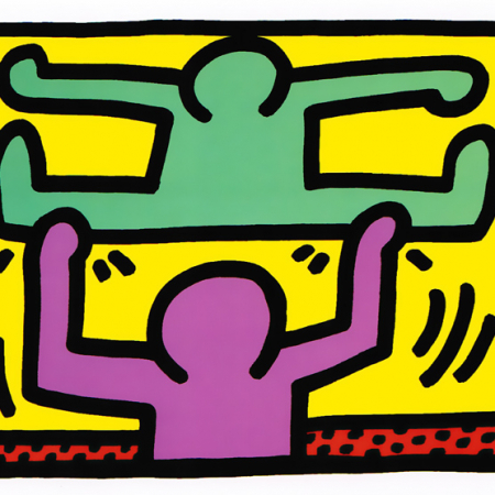 Keith Haring | Pop Shop I D | 1987 | Image of Artists' work.