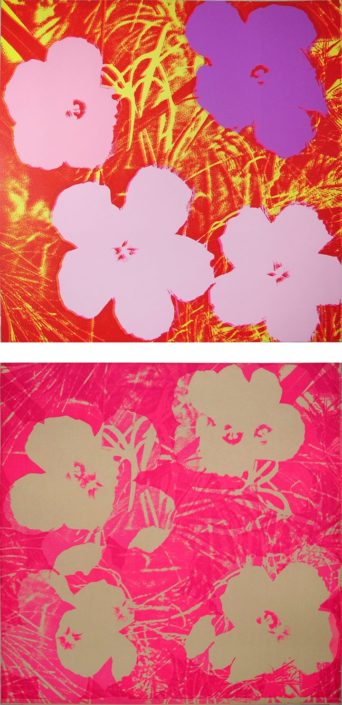 Andy Warhol | Flowers | Double-Sided | Unique | 1970 Andy Warhol | Flowers | Double-Sided | Unique | 1970 | Image of Artists' work.
