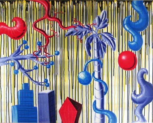 Kenny Scharf | Acid Rain | 1998 | Image of Artists' work.