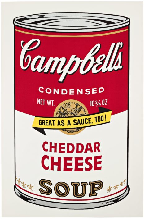 Andy Warhol | Campbell’s Soup II Cheddar Cheese 63 | 1969