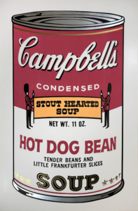 Andy Warhol | Campbell’s Soup II: Hot Dog Bean, II.59 | 1969