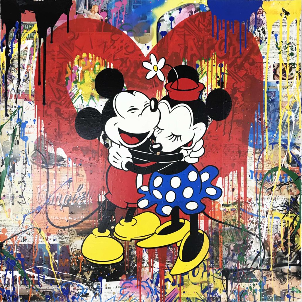 Mr. Brainwash | Mickey & Minnie | 2018 Mr. Brainwash | Mickey & Minnie | 2018