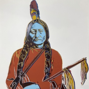 Andy Warhol | Cowboys and Indians | Sitting Bull IIIA.70 | 1986
