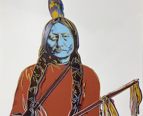 Andy Warhol | Cowboys and Indians | Sitting Bull IIIA.70 | 1986