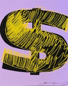 Andy Warhol | Dollar Sign $ | 1 Piece 276 | 1982