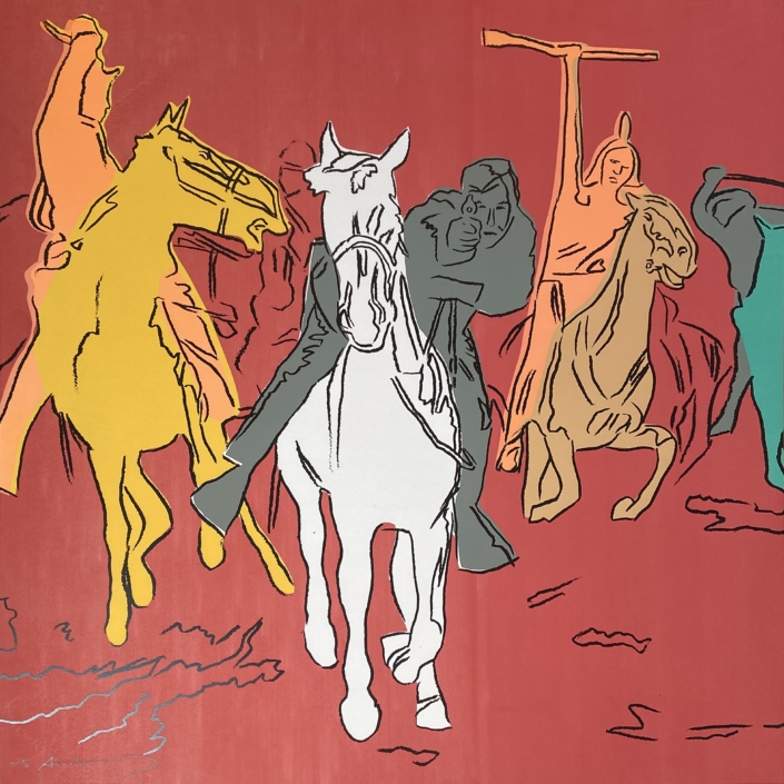 Andy Warhol | Cowboys and Indians | Action Picture | 1986