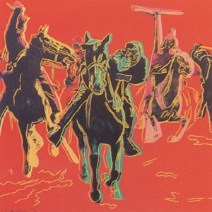 Andy Warhol | Cowboys and Indians | Action Picture | 1986