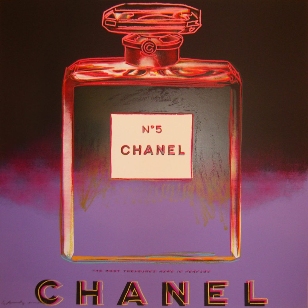 Andy Warhol | Ads | Chanel 354 | 1985 | Image of Artists' work.