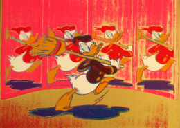 Andy Warhol | Ads | The New Spirit | Donald Duck | 357 | 1985 | Image of Artists' work.