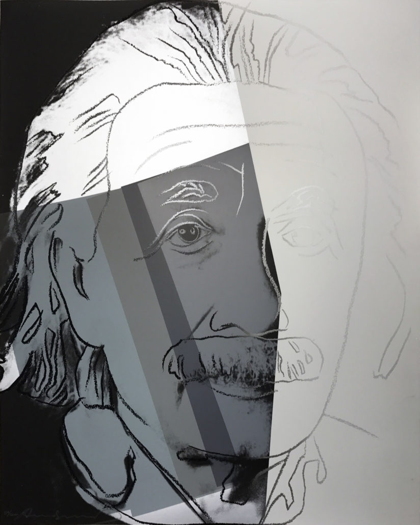 Andy Warhol | Ten Portraits of Jews of the Twentieth Century| Albert Einstein