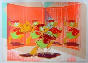 Andy Warhol | Anniversary Donald Duck 360 | 1985 | Image of Artists' work.