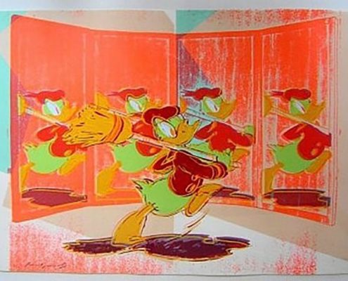 Andy Warhol | Anniversary Donald Duck 360 | 1985 | Image of Artists' work.