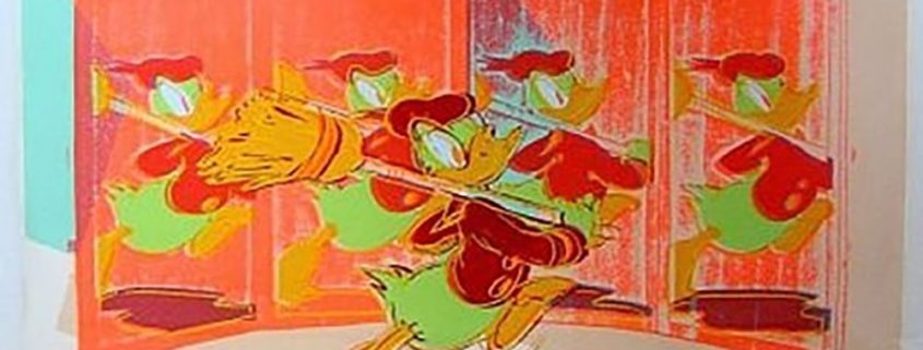 Andy Warhol | Anniversary Donald Duck 360 | 1985 | Image of Artists' work.