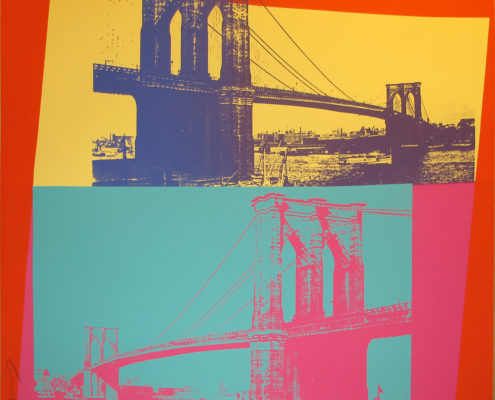 Andy Warhol | Brooklyn Bridge 290 | 1983 | Image of Artists' work.