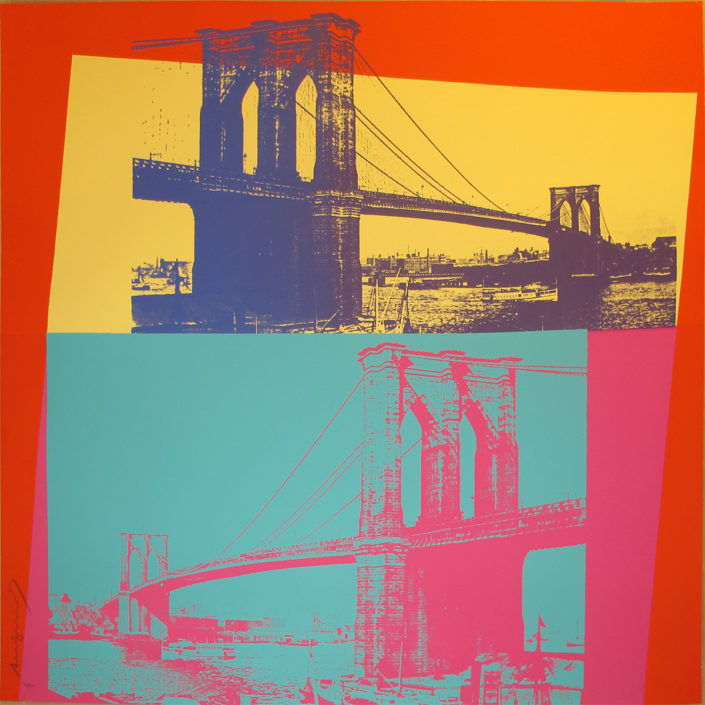 Andy Warhol | Brooklyn Bridge 290 | 1983 Andy Warhol | Brooklyn Bridge 290 | 1983 | Image of Artists' work.