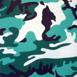 Andy Warhol | Camouflage 406 | 1987 | Image of Artists' work.