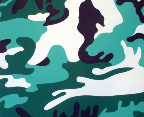Andy Warhol | Camouflage 406 | 1987 | Image of Artists' work.