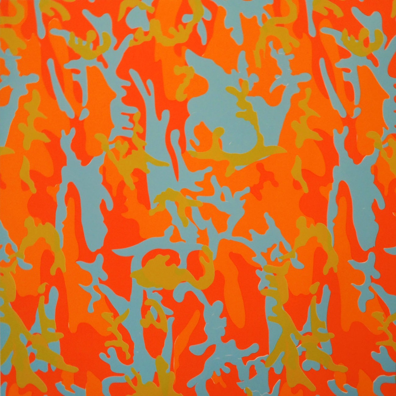 Andy Warhol | Camouflage 413 | 1987 | Image of Artists' work.