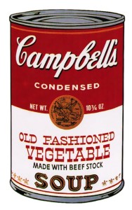 Andy Warhol | Campbell’s Soup II Old Fashioned Vegetable 54 | 1969 | Image of Artists' work.
