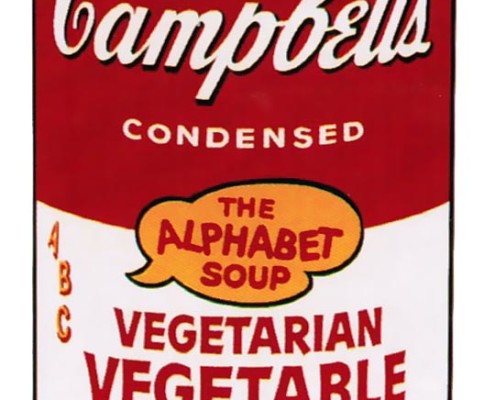 Andy Warhol | Campbell’s Soup II Vegetarian Vegetable 56 | 1969 | Image of Artists' work.