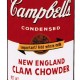 Andy Warhol | Campbell’s Soup II New England Clam Chowder 57 | 1969 | Image of Artists' work.