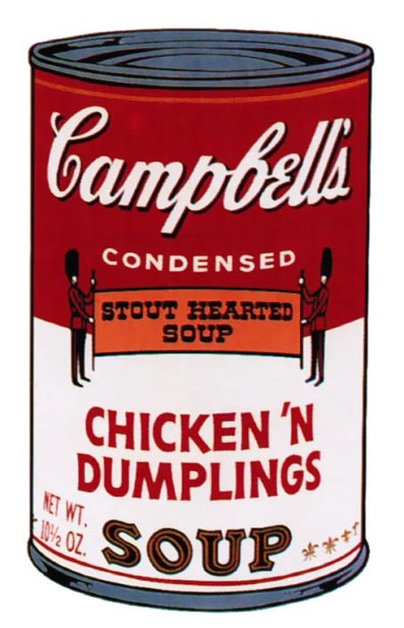 Andy Warhol | Campbell’s Soup II Chicken ‘N Dumplings 58 | 1969 | Image of Artists' work.