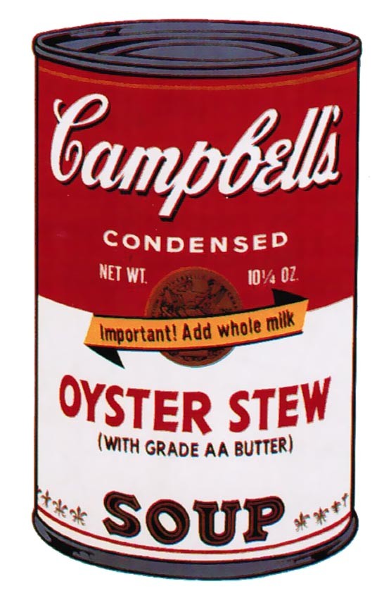 Andy Warhol | Campbell’s Soup II Oyster Stew 60 | 1969 | Image of Artists' work.