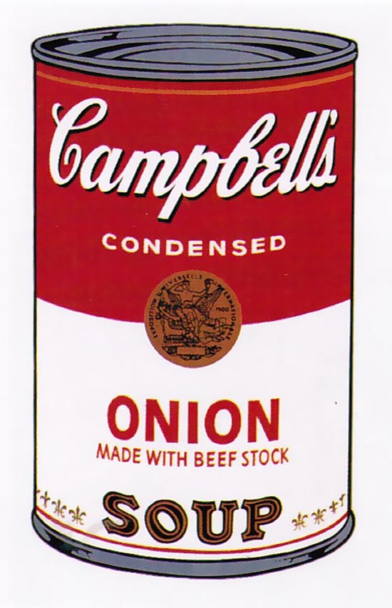Andy Warhol | Campbell’s Soup I Onion 47 | 1968 | Image of Artists' work.