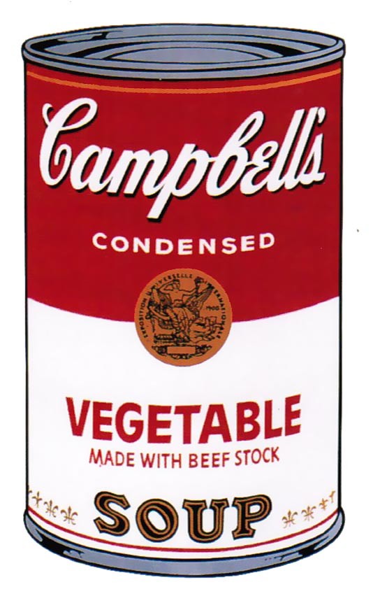 Andy Warhol | Campbell’s Soup I Vegetable 48 | 1968 | Image of Artists' work.