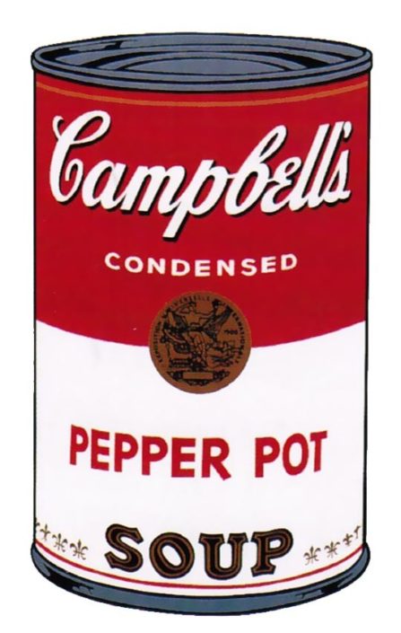 Andy Warhol | Campbell’s Soup I Pepper Pot 51 | 1968 | Image of Artists' work.