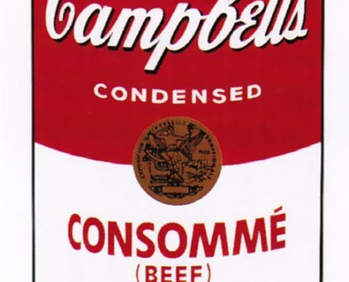Andy Warhol | Campbell’s Soup I Consommé 52 | 1968 | Image of Artists' work.