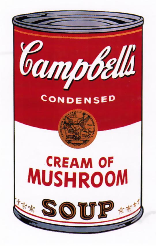 Andy Warhol | Campbell’s Soup I Cream of Mushroom 53 | 1968 | Image of Artists' work.