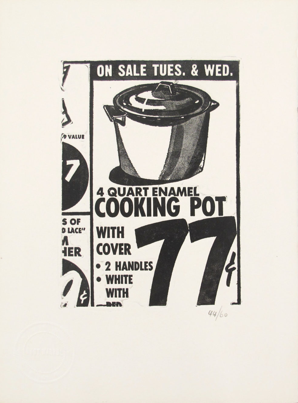Andy Warhol | Cooking Pot 1 | 1962 | Image of Artists' work.