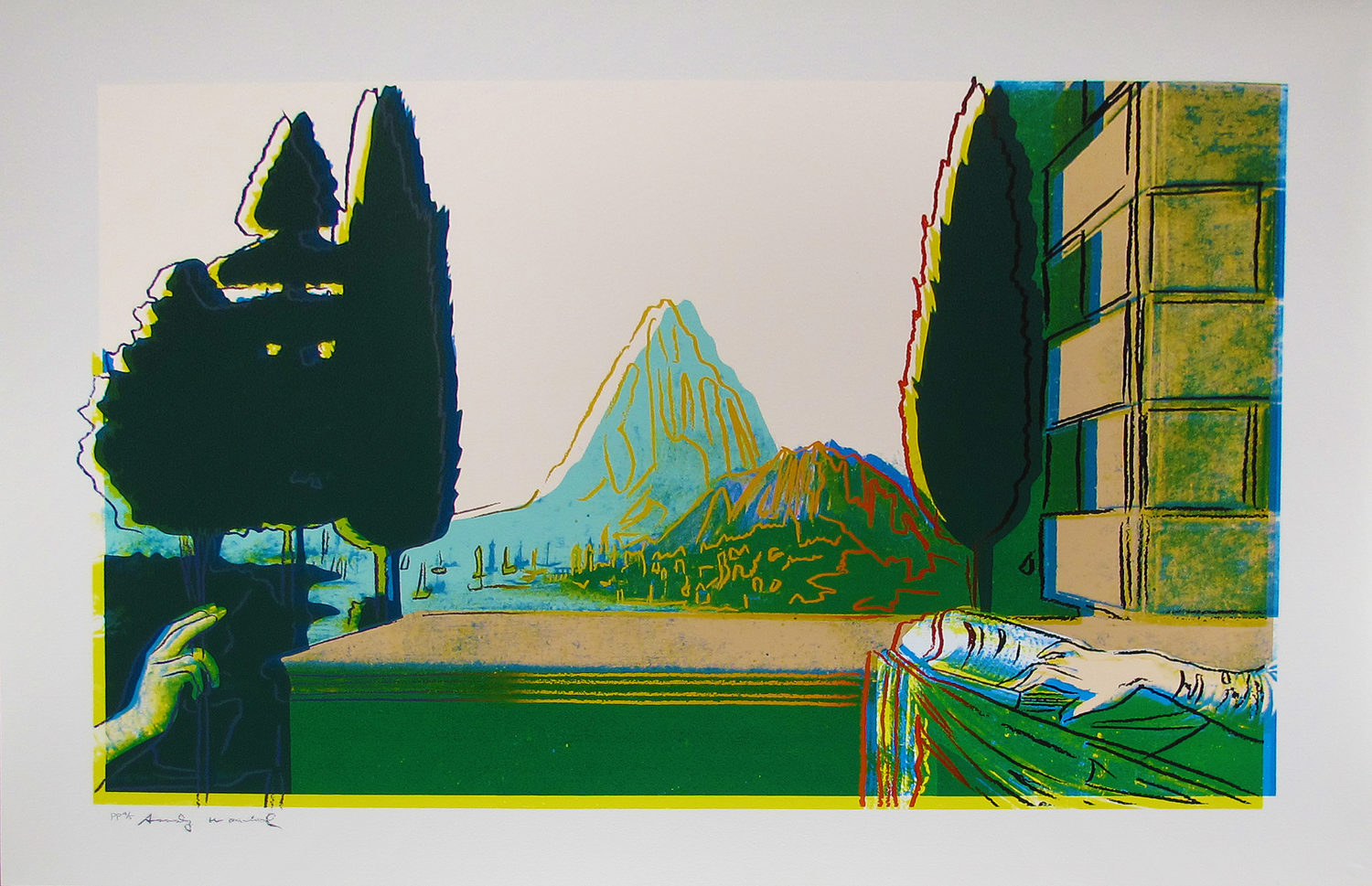 Andy Warhol Details of Renaissance Paintings Leonardo Da Vinci, The