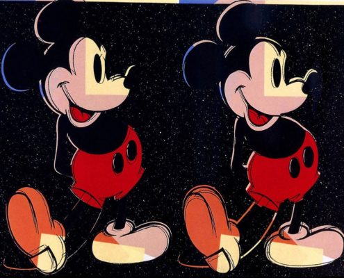 Andy Warhol | Double Mickey Mouse 269 | 1981 | Image of Artists' work.