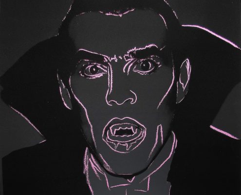 Andy Warhol | Myths | Dracula 264 | 1981 | Image of Artists' work.