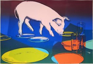 Andy Warhol | Fiesta Pig 184 | 1979 | Image of Artists' work.