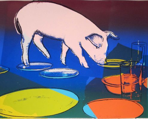Andy Warhol | Fiesta Pig 184 | 1979 | Image of Artists' work.
