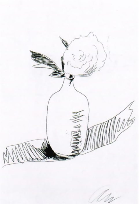 Andy Warhol | Flowers | Black & White | 108 | 1974 | Image of Artists' work.