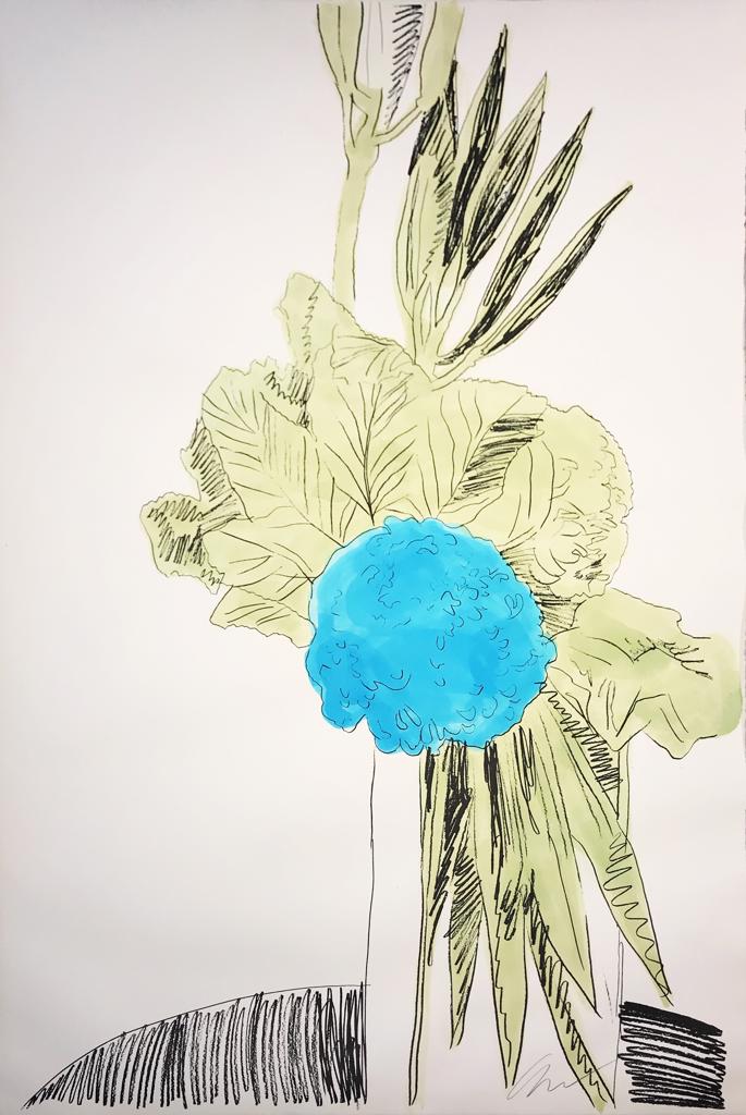 Andy Warhol | Flowers | Hand Colored | 110 | 1974 | Image of Artists' work.