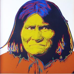 Andy Warhol | Cowboys and Indians | Geronimo 384 | 1986 | Image of Artists' work.