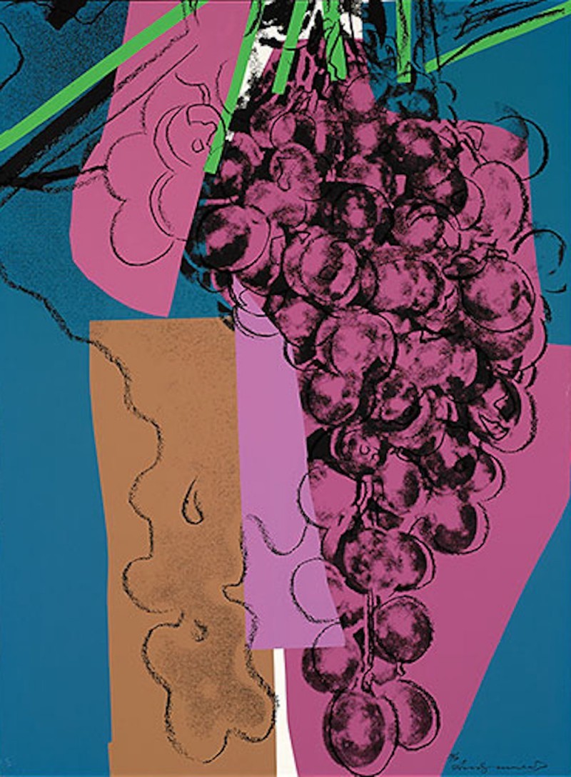 Andy Warhol | Grapes 192 | 1979 | Image of Artists' work.