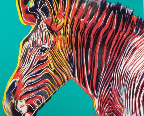 Andy Warhol | Grevy’s Zebra 300 | 1983 | Image of Artists' work.
